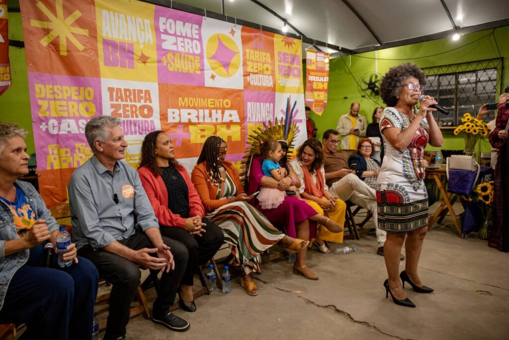 Rogério Correia em evento de pré-candidaturas do PSOL à vereança de BH