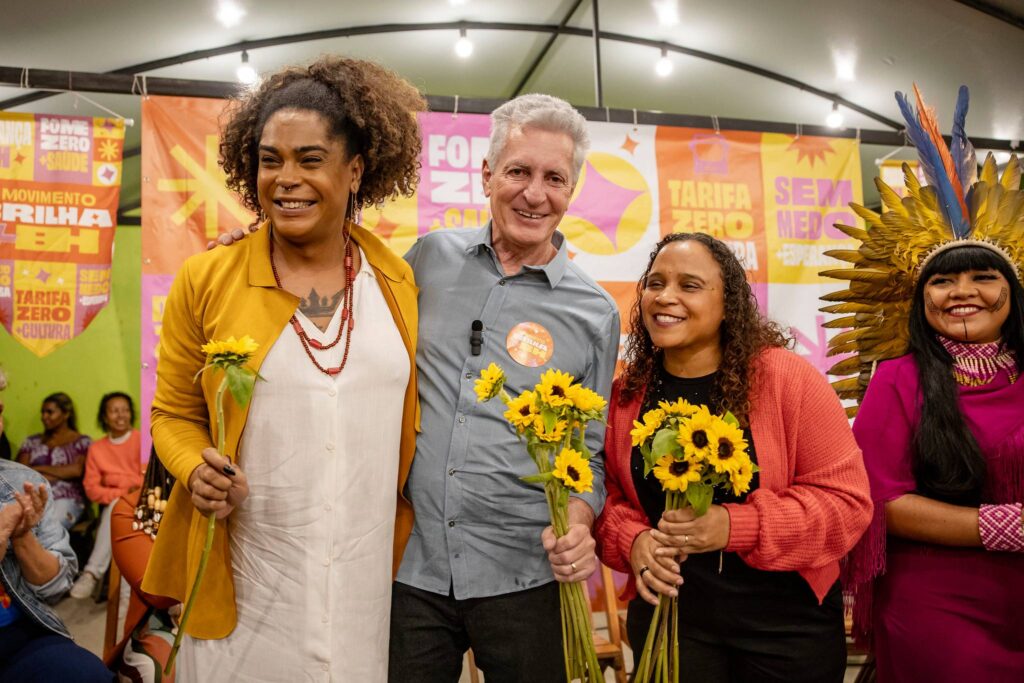 Rogério Correia em evento de pré-candidaturas do PSOL à vereança de BH