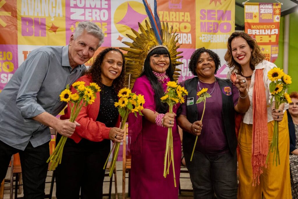 Rogério Correia em evento de pré-candidaturas do PSOL à vereança de BH