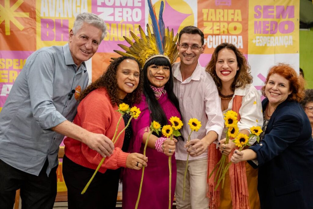 Rogério Correia em evento de pré-candidaturas do PSOL à vereança de BH