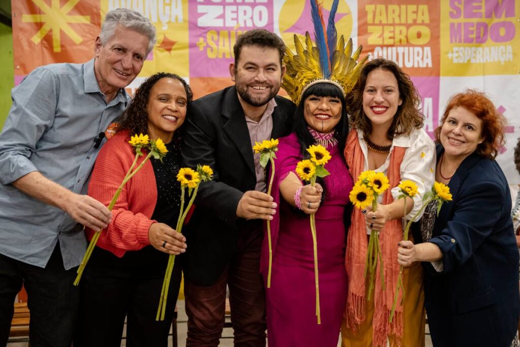 Rogério Correia em evento de pré-candidaturas do PSOL à vereança de BH