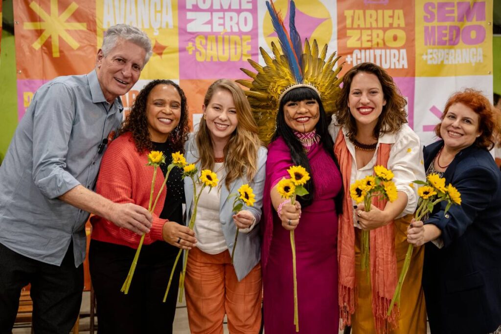 Rogério Correia em evento de pré-candidaturas do PSOL à vereança de BH